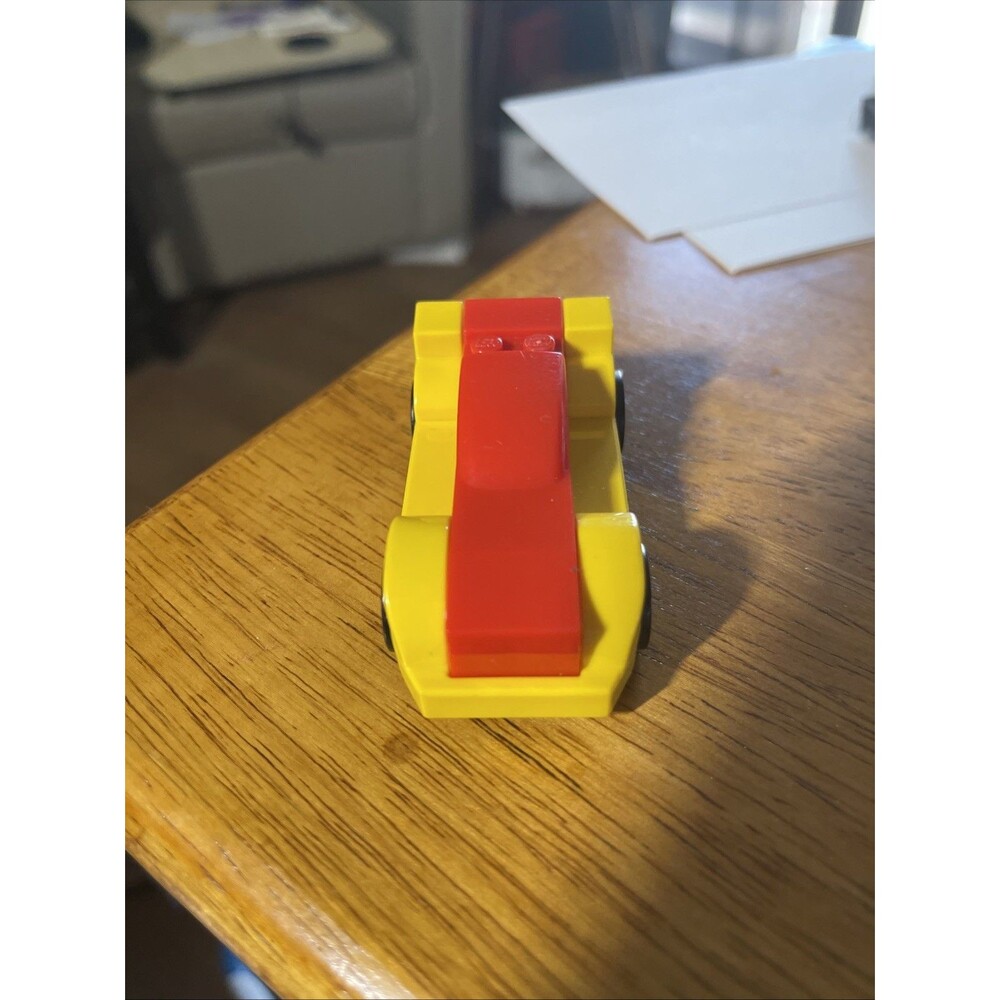 2009 General Mills Cereal Box Lego Racers - Red/yellow Race Car